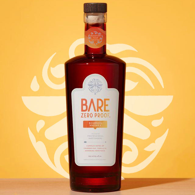BARE ZERO PROOF Bourbon Whiskey