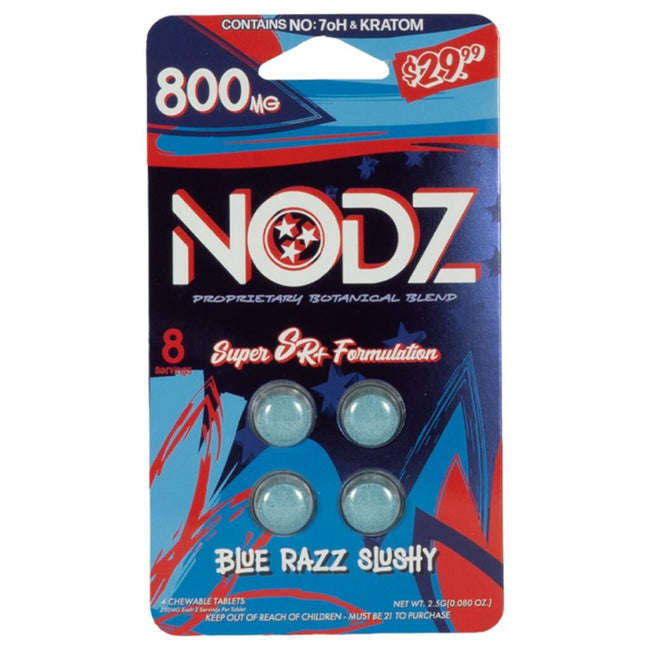Nodz 800mg Botanical Blend Tablets 4pk Best Sales Price - Edibles