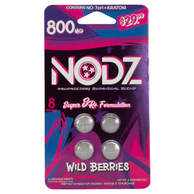 Nodz 800mg Botanical Blend Tablets 4pk Best Sales Price - Edibles