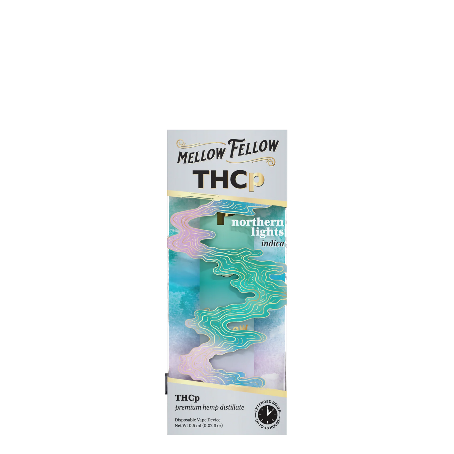 Mellow Fellow THCp 0.5g Disposable Vape - Northern Lights (Indica) Best Sales Price - Vape Pens