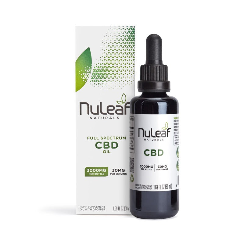 Nuleaf Naturals - CBD Tincture Full Spectrum Extract Oil