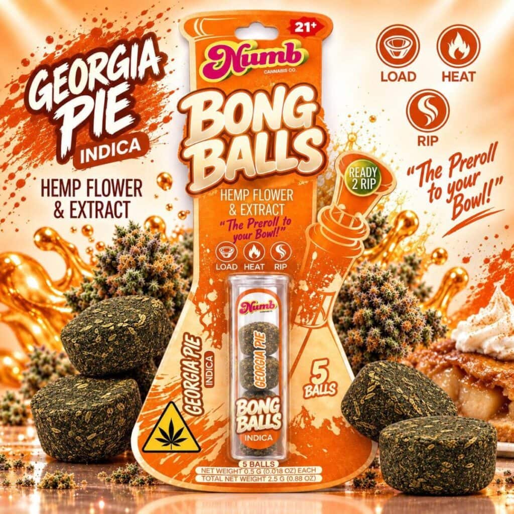 Numb THC Bong Balls 2.5g 5ct Best Sales Price - CBD