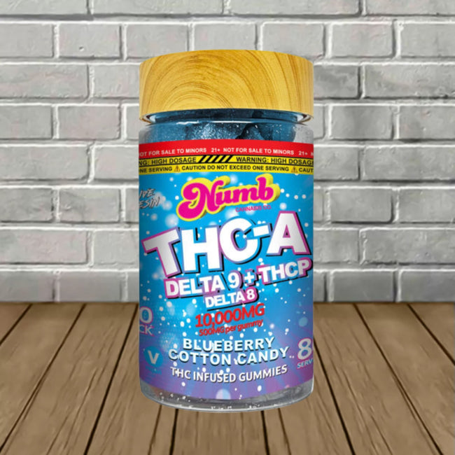 Numb THCp + D8 + D9 Gummies 10000mg