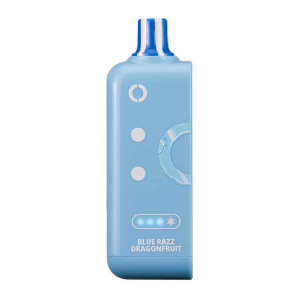 Blue Razz Dragonfruit Ice Off Stamp Ice Cube