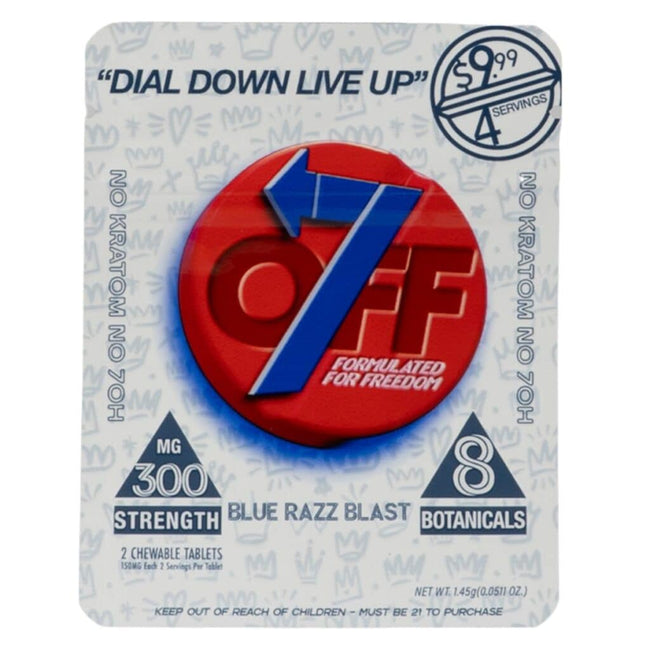 OFF7 300mg Botanical Blend Tablets 2pk