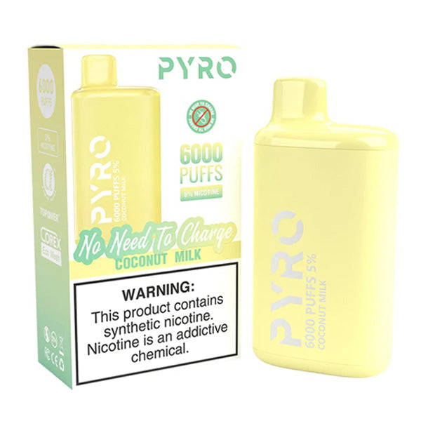 Pyro Disposable | 6000 Puffs | 13ml | 5% Best Sales Price - Disposables