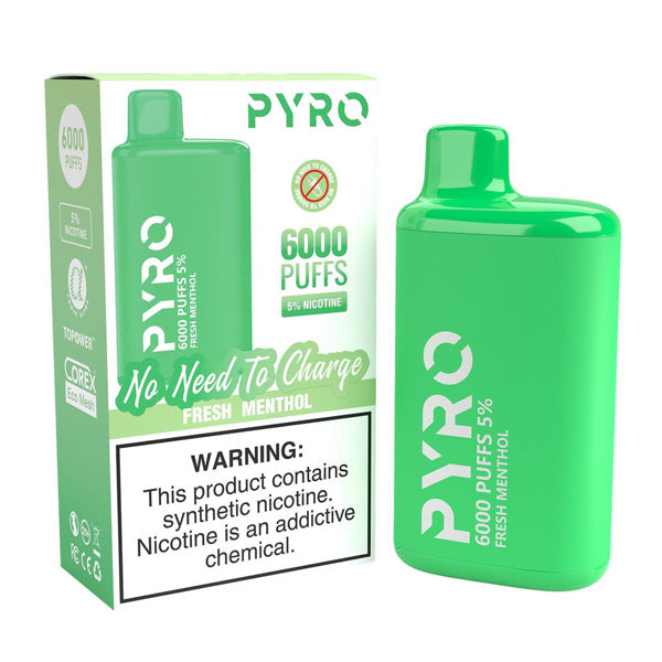 Pyro Disposable | 6000 Puffs | 13ml | 5% Best Sales Price - Disposables