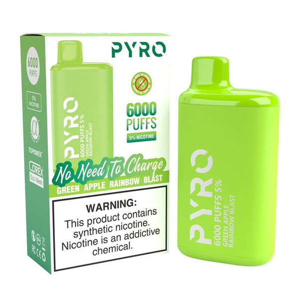 Pyro Disposable | 6000 Puffs | 13ml | 5% Best Sales Price - Disposables