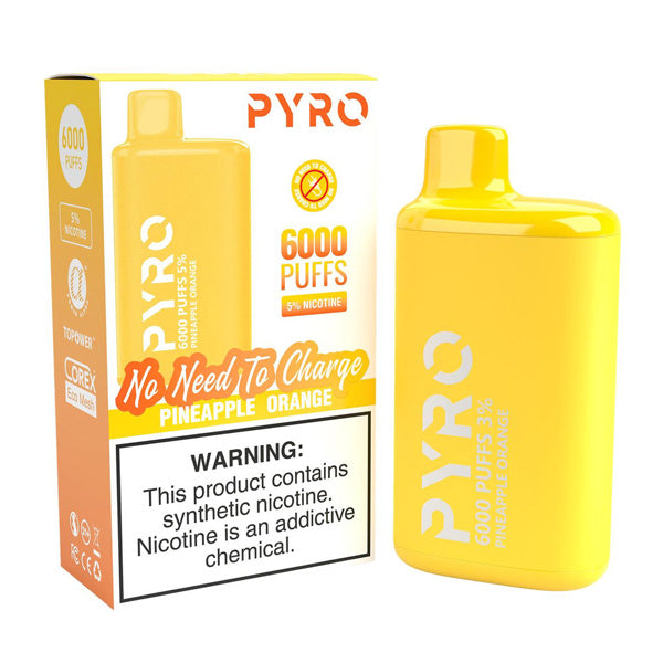 Pyro Disposable | 6000 Puffs | 13ml | 5% Best Sales Price - Disposables