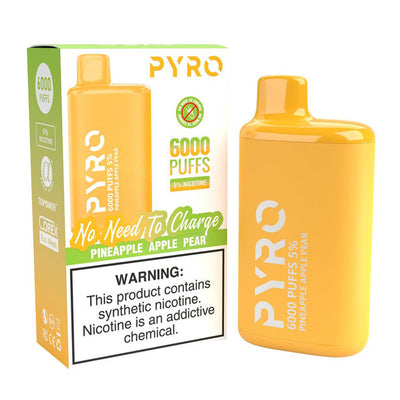 Pyro Disposable | 6000 Puffs | 13ml | 5% Best Sales Price - Disposables