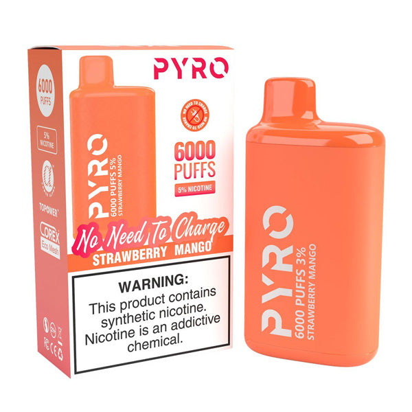 Pyro Disposable | 6000 Puffs | 13ml | 5% Best Sales Price - Disposables