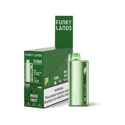 Funky Lands Ti7000 Disposable 7000 Puff 12.8mL 40-50mg Best Sales Price - Disposables