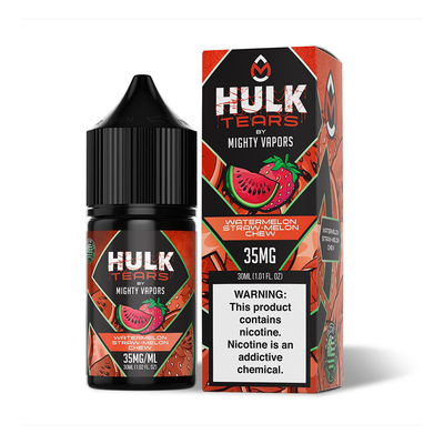 Watermelon by Mighty Vapors Hulk Tears Salt Series E-Liquid 30mL (Salt Nic) Best Sales Price - eJuice