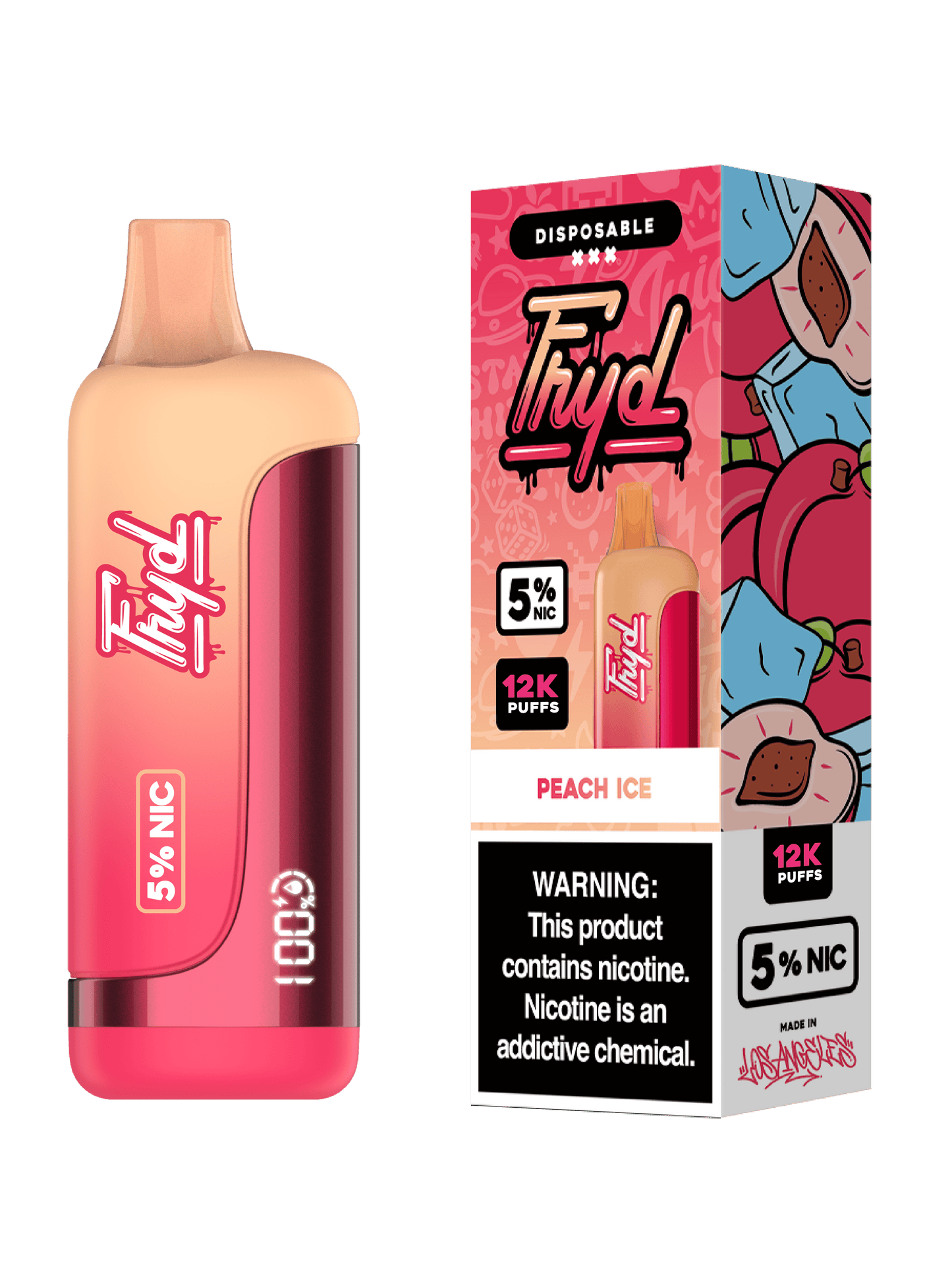 FRYD Disposable 12,0000 Puffs (17mL) 50mg Best Sales Price - Disposables