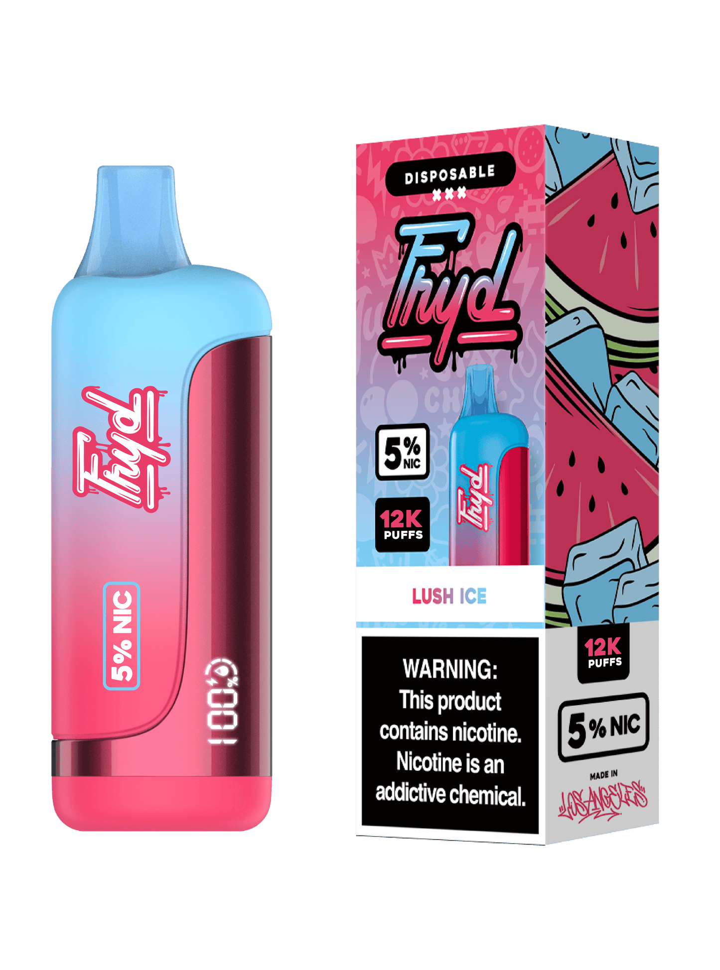 FRYD Disposable 12,0000 Puffs (17mL) 50mg Best Sales Price - Disposables