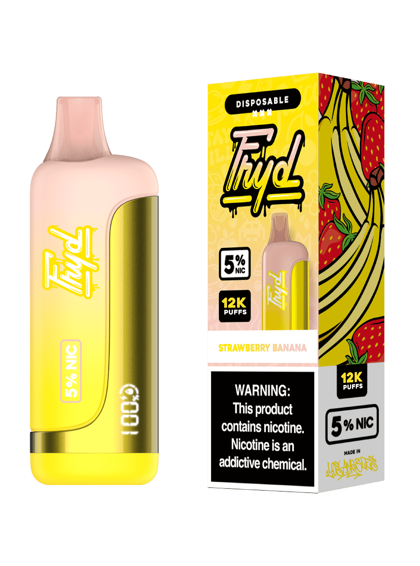 FRYD Disposable 12,0000 Puffs (17mL) 50mg Best Sales Price - Disposables