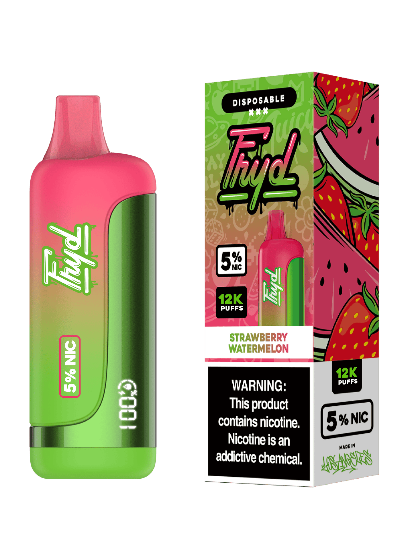 FRYD Disposable 12,0000 Puffs (17mL) 50mg Best Sales Price - Disposables