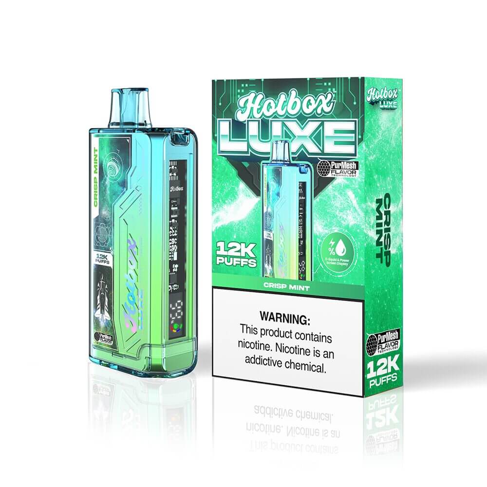 Puff HotBox Luxe Disposable 12000 Puffs Best Sales Price - Disposables