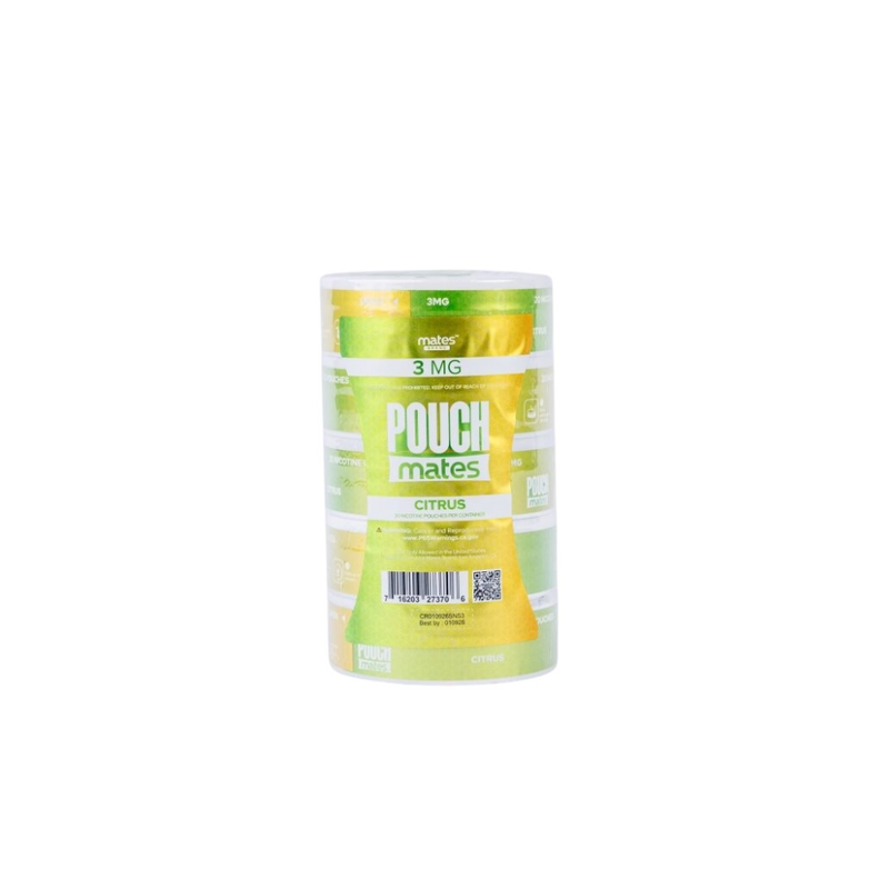 PouchMates (DSPLY 5pc)(Nic Pouch)(20ct Can) Best Sales Price - Pouches