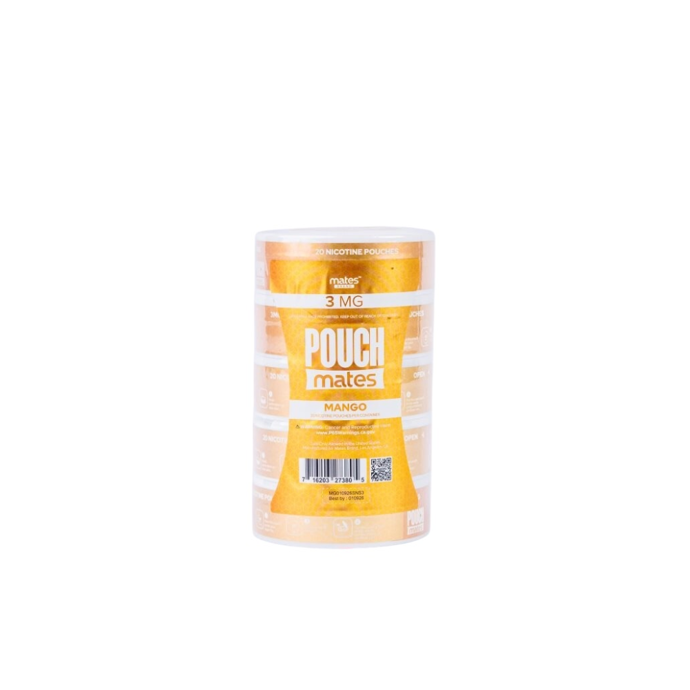 PouchMates (DSPLY 5pc)(Nic Pouch)(20ct Can) Best Sales Price - Pouches