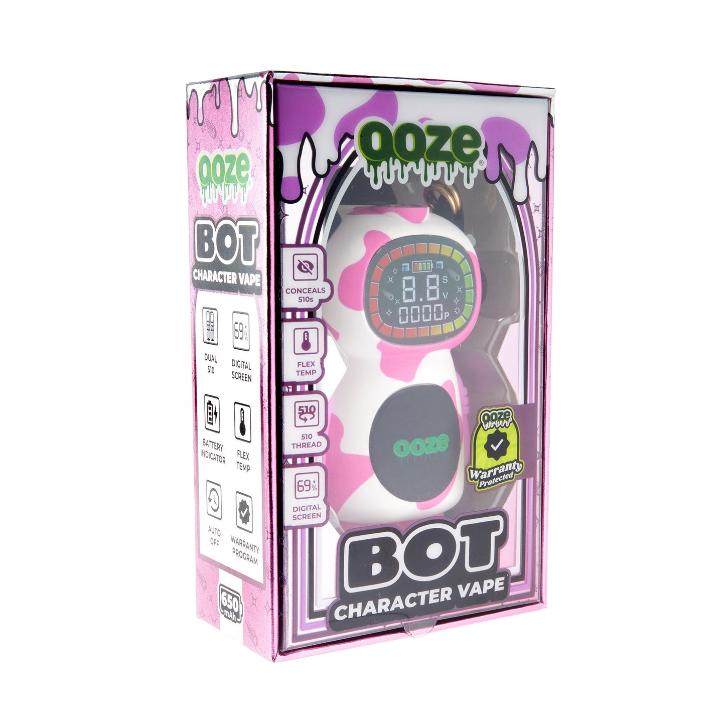 Ooze Bot 650mAh Character Vape Battery