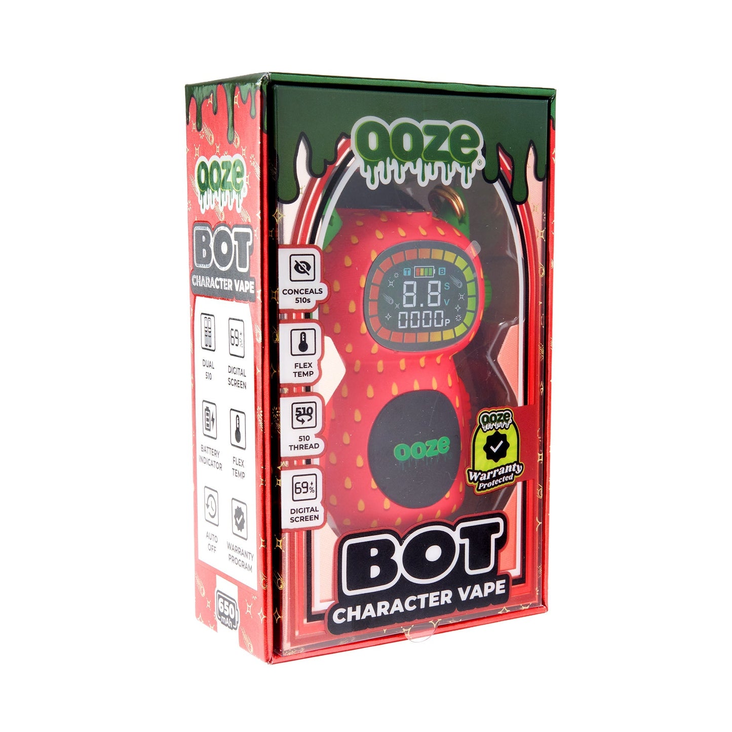 Ooze Bot 650mAh Character Vape Battery