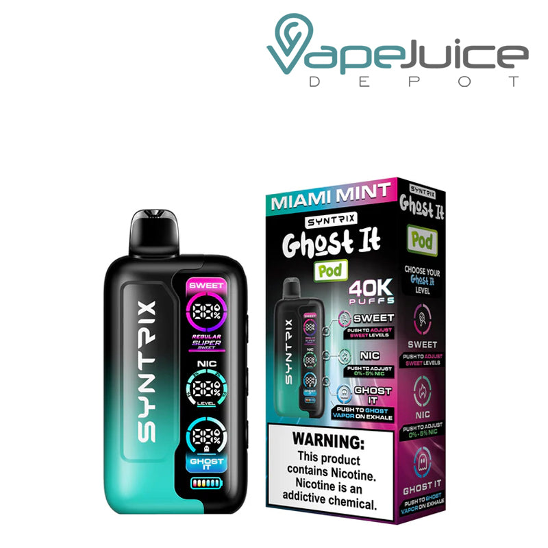 OXBAR SYNTRIX Ghost It 40K Disposable