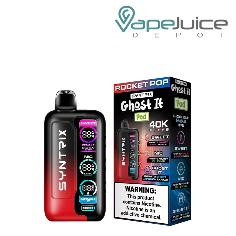 OXBAR SYNTRIX Ghost It 40K Disposable