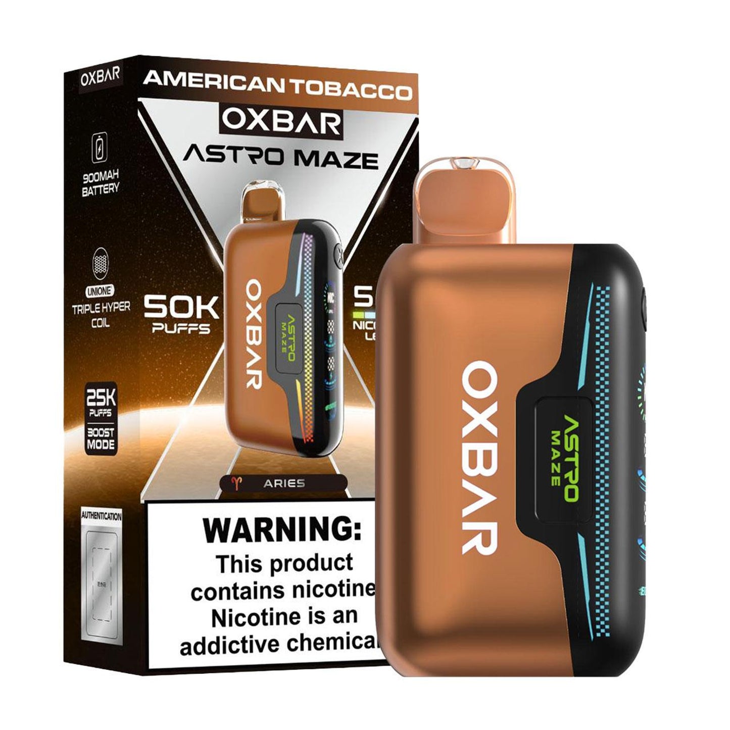 OXBAR Astro Maze Disposable (50000 Puffs) - Buy 1 Get 1 Free