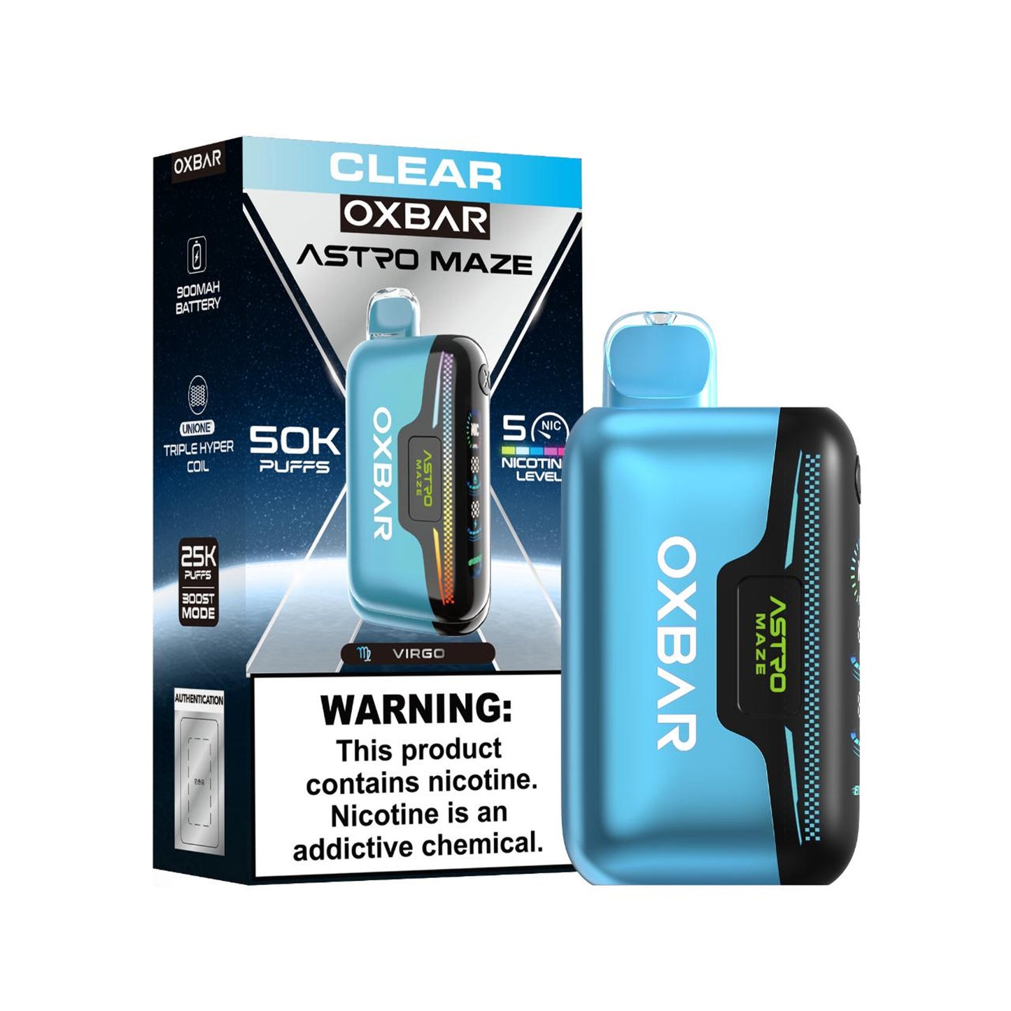OXBAR Astro Maze Disposable (50000 Puffs) - Buy 1 Get 1 Free