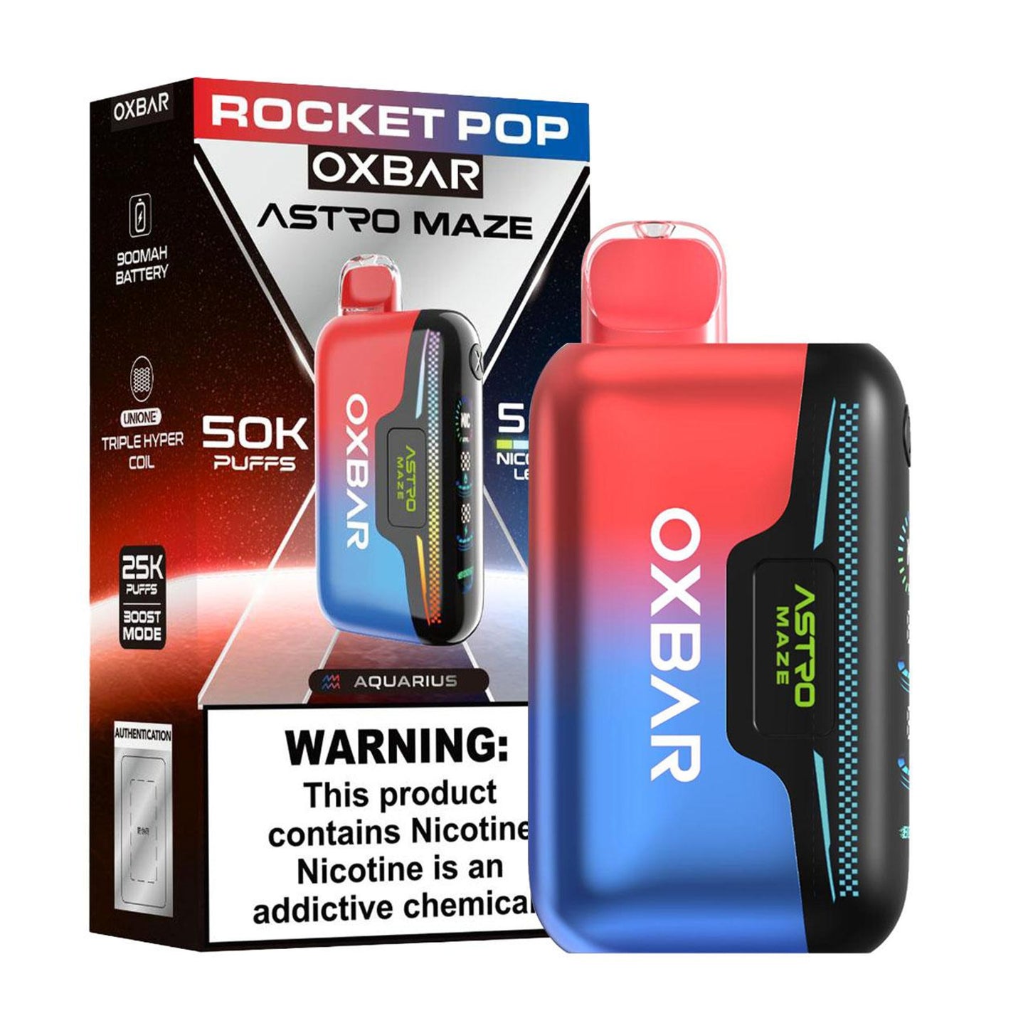 OXBAR Astro Maze Disposable (50000 Puffs) - Buy 1 Get 1 Free