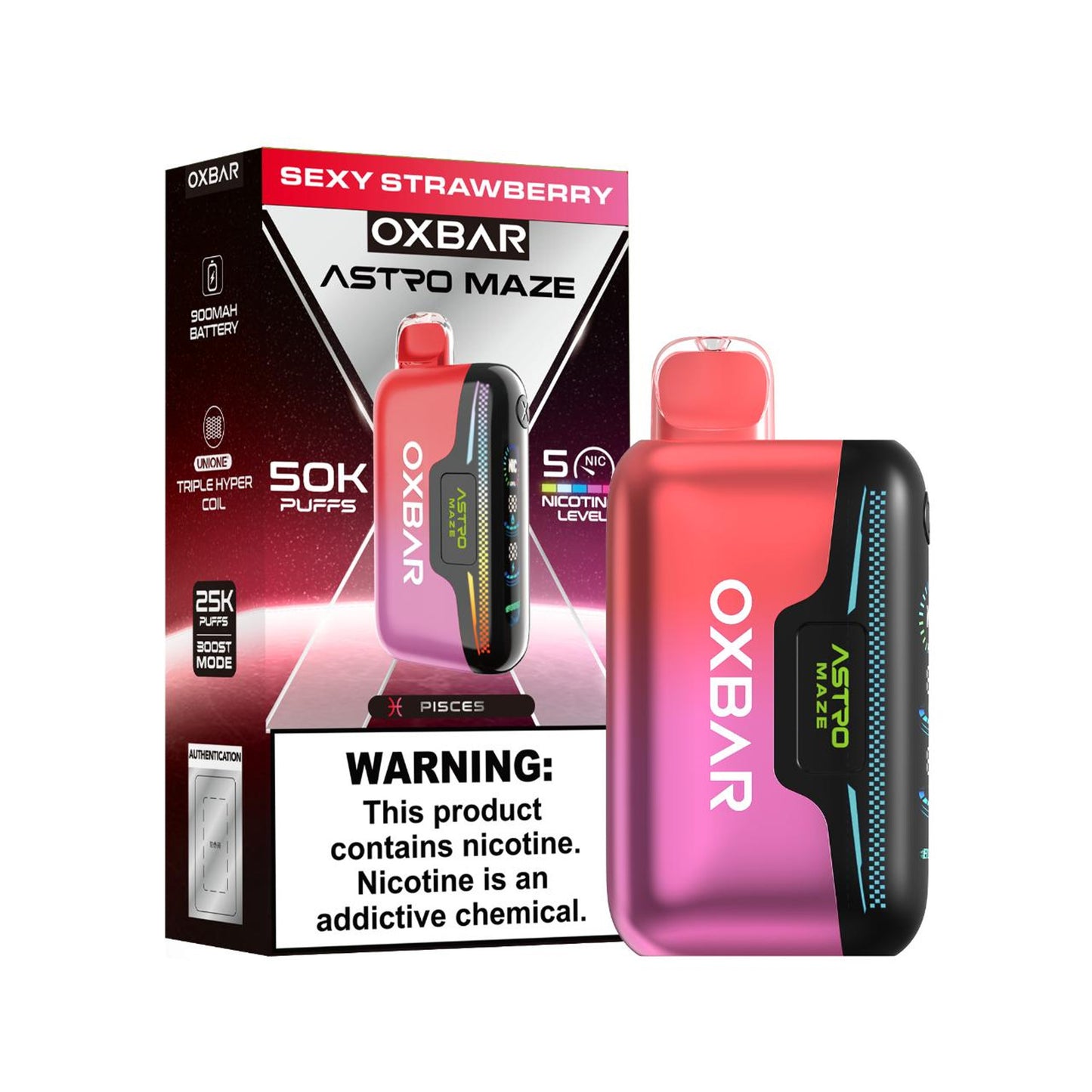 OXBAR Astro Maze Disposable (50000 Puffs) - Buy 1 Get 1 Free