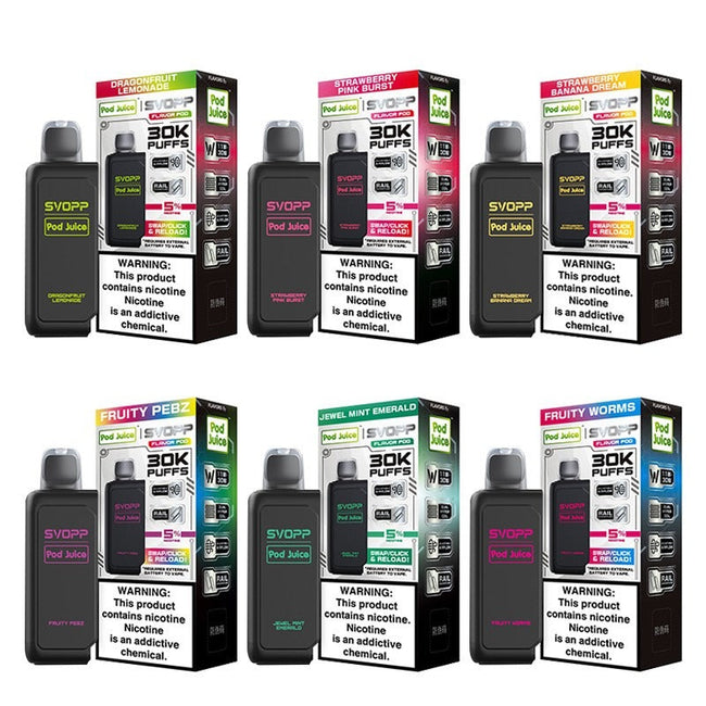 OXBAR X Pod Juice SVOPP 30K Disposable Pod 5% (30000 Puffs)