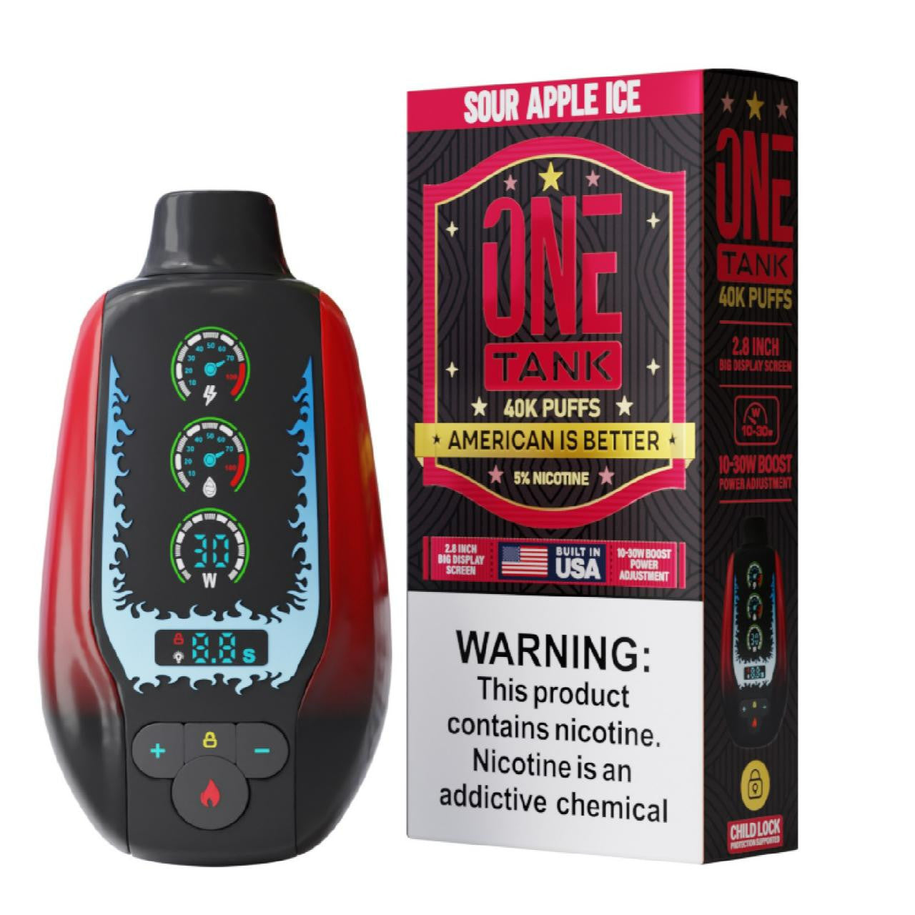 One Tank Disposable (40000 Puffs)