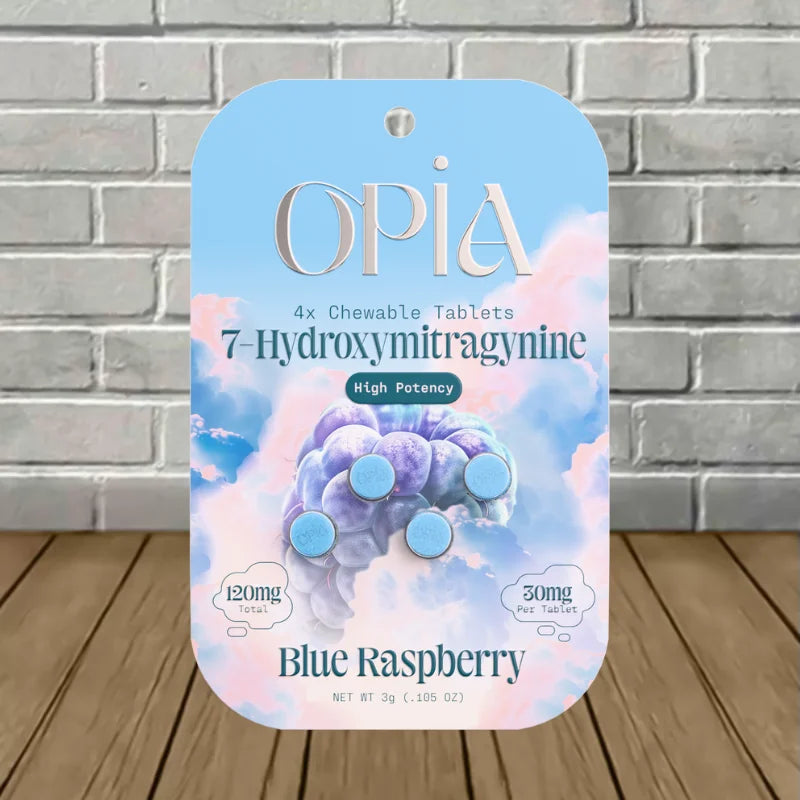 OPiA Pseudoindoxyl + 7-Hydroxymitragynine Chewable Tablets Full Case 1 Australia