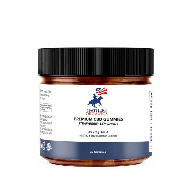 Strawberry-Lemonade Organic CBD Gummies