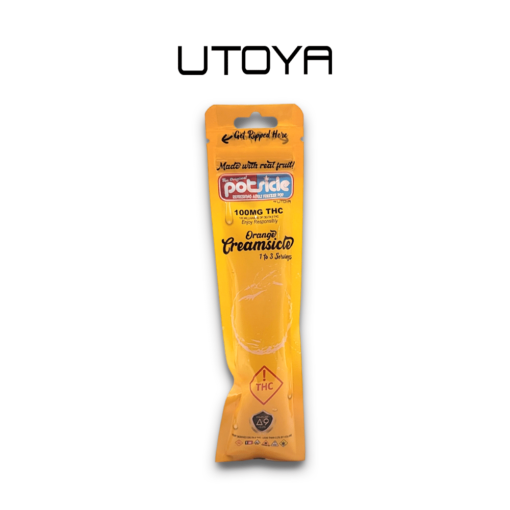 Utoya | PotSicles Delta 9 THC Freezer Pops - 500mg Best Sales Price - Edibles