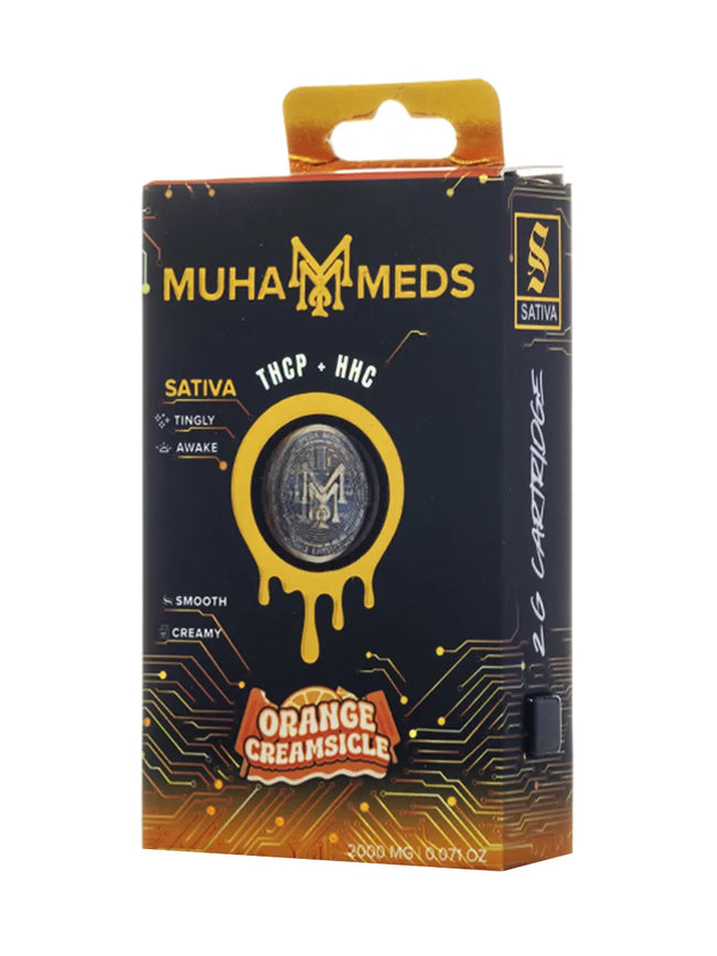 Orange Creamsicle Muha Meds THCP Cartridge 2G