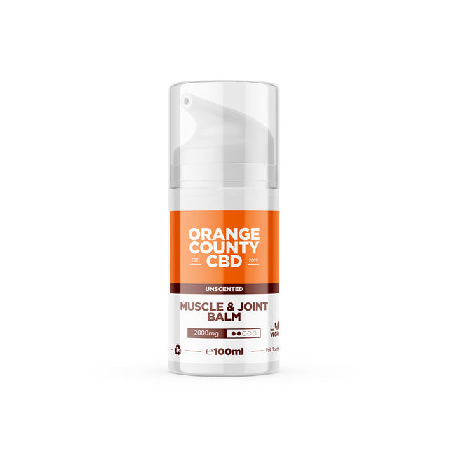 2000mg CBD Muscle & Joint Balm (100ml)