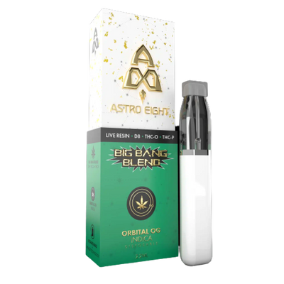 Astro Eight | Live Resin Delta 8 + THC-P Big Bang Rechargeable Disposable - 2.2mL Best Sales Price - Vape Pens