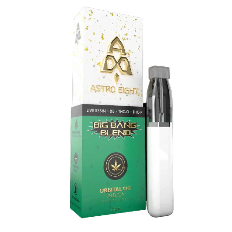 Astro Eight | Live Resin Delta 8 + THC-P Big Bang Rechargeable Disposable - 2.2mL Best Sales Price - Vape Pens