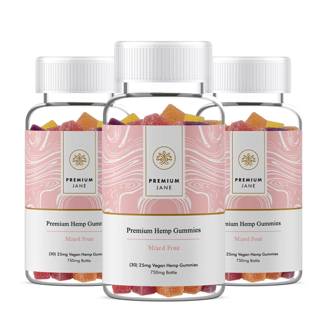 CBD Gummies Three-Pack (750mg)