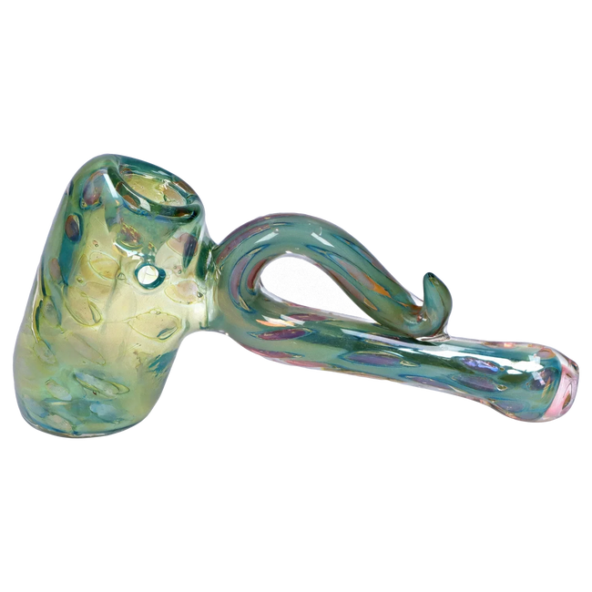 DankStop Gold Fume Bubble Trap Hammer Bubbler - 6 in.