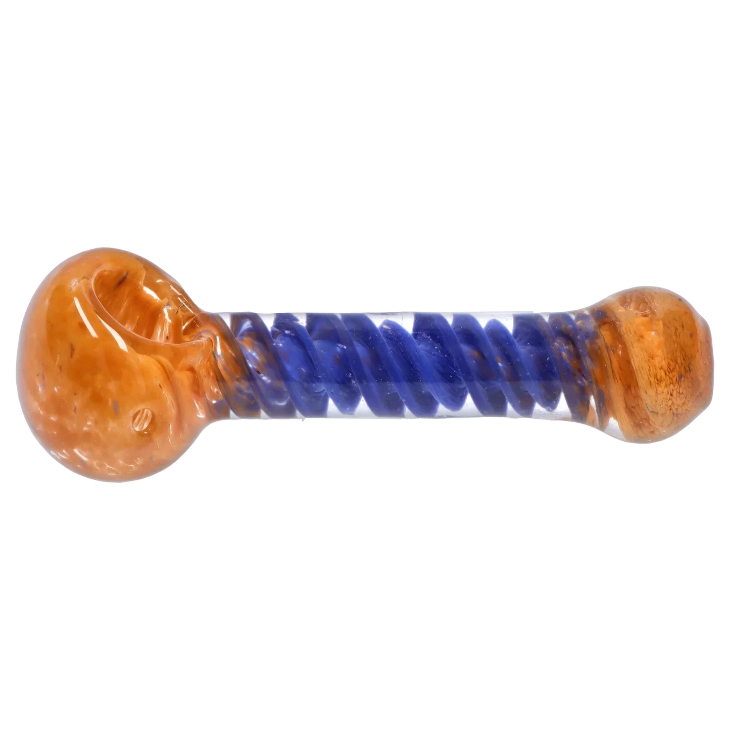 DankStop Frit Spiral Spoon Pipe - 4.5 in.