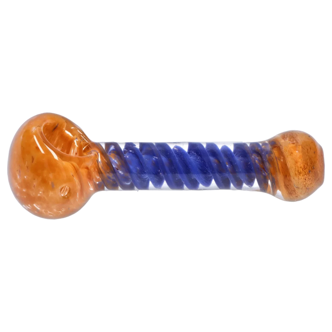 DankStop Frit Spiral Spoon Pipe - 4.5 in.