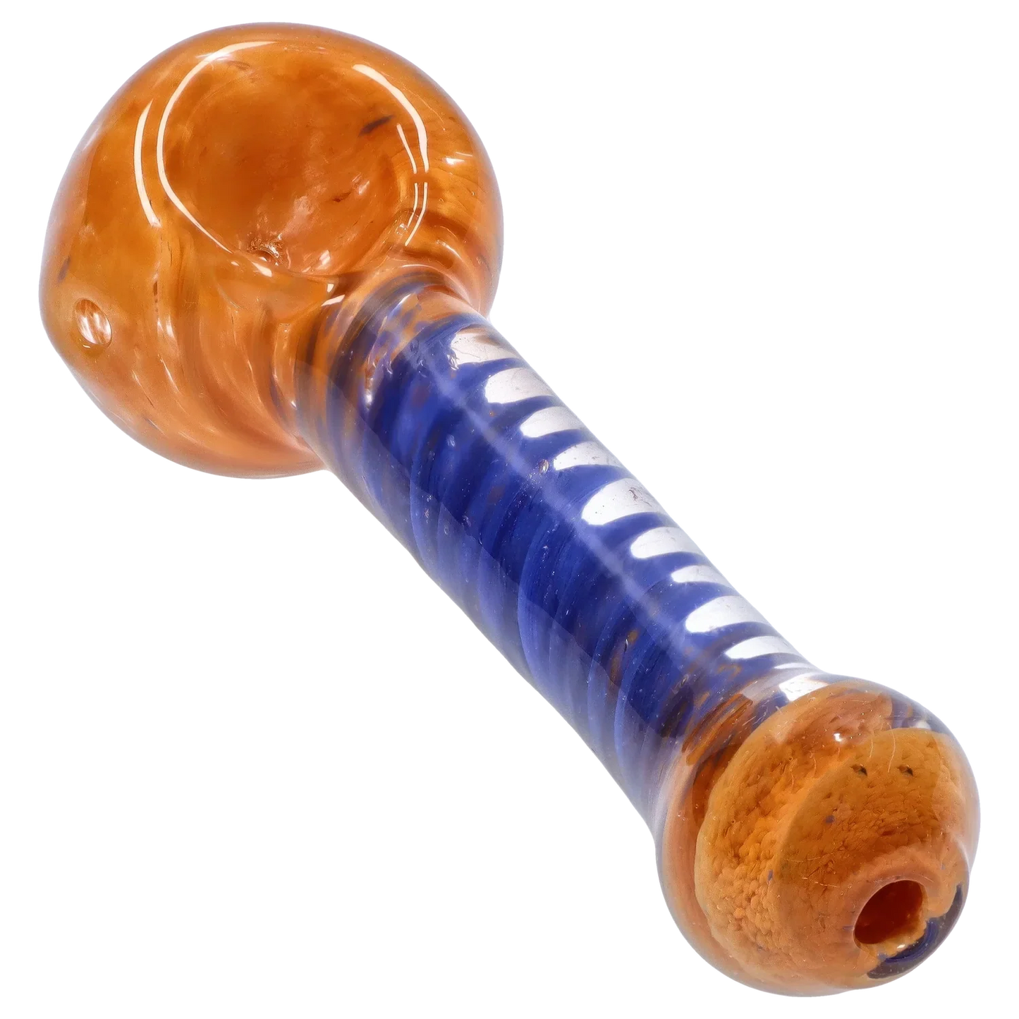 DankStop Frit Spiral Spoon Pipe - 4.5 in.