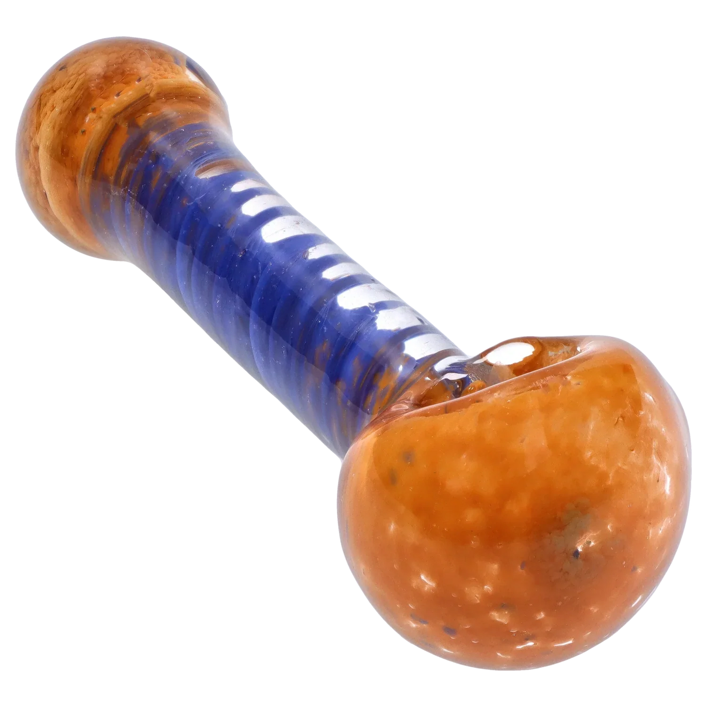 DankStop Frit Spiral Spoon Pipe - 4.5 in.