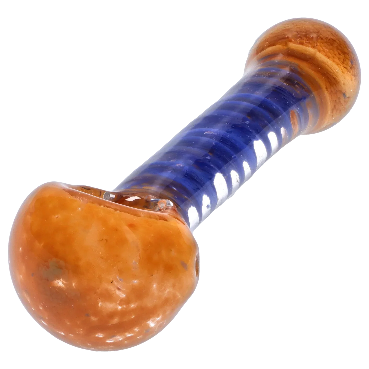 DankStop Frit Spiral Spoon Pipe - 4.5 in.