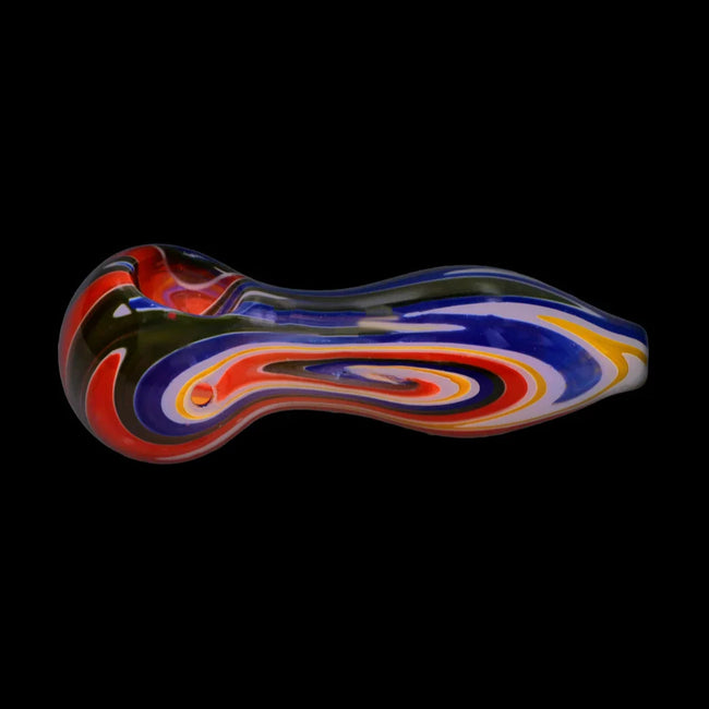 Smoke Cartel Slime Reversal Wig Wag Spoon Pipe - 4.5 in.