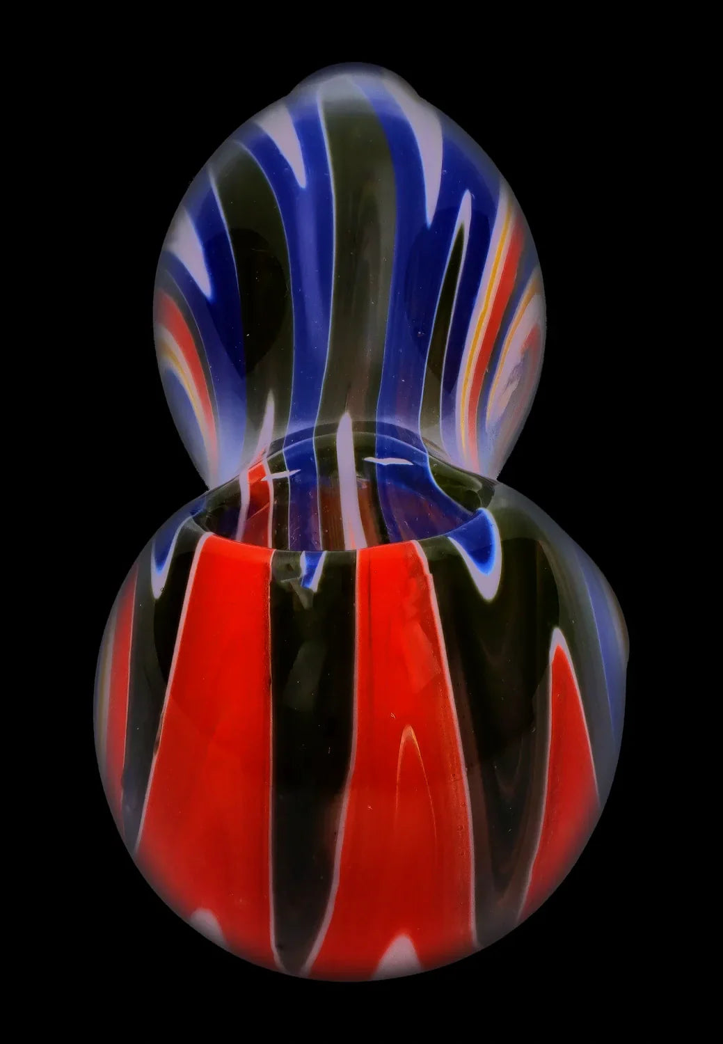 Smoke Cartel Slime Reversal Wig Wag Spoon Pipe - 4.5 in.